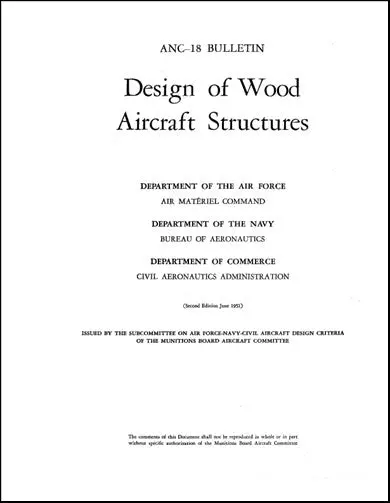 Us Government Anc-18 Bulletin 1951 Bulletin (Anc-18) 1