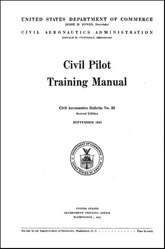 Us Government Civil Pilot Training Manual Caa Bulletin No. 23 (Caa-Bull.-No.-23) 1