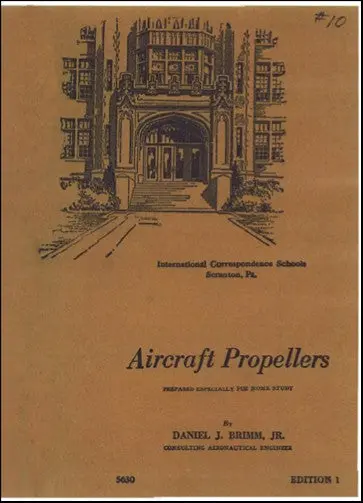 Us Government Aircraft Propellers Instruction Book (5630) 1