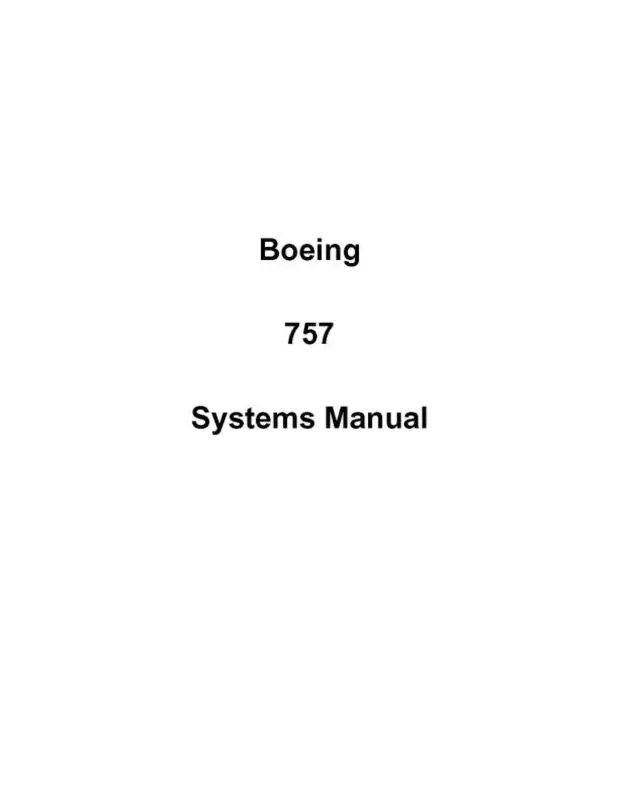Boeing 757 Systems  Manual (Bo757-Sys-C) 1