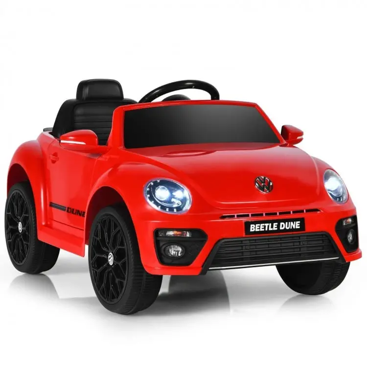 Volkswagen Beetle Kids Electric Ride On Car With Remote Control 1