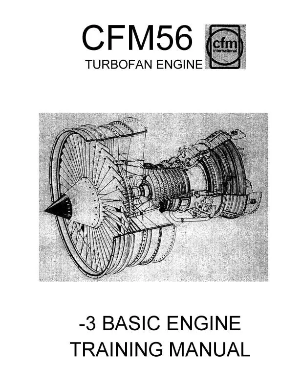 General Electric Company Cfm56 Training Guide 1984 Training Manual (0874J/1) 1