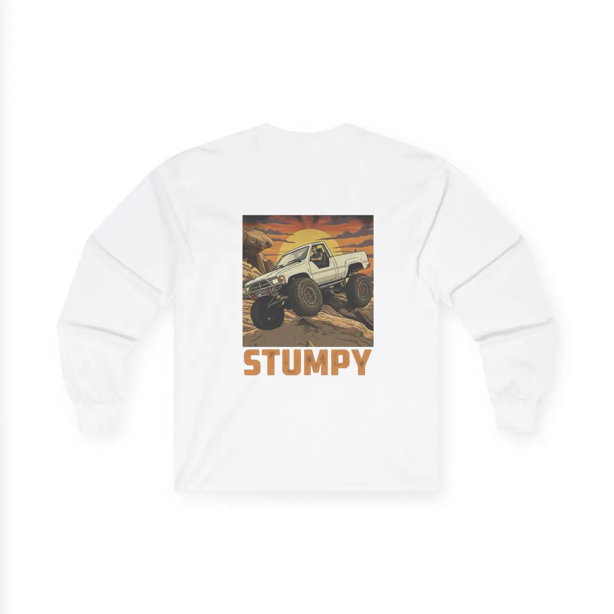 Stumpy The Toyota Off-Road Adventure Long Sleeve T-Shirt 1