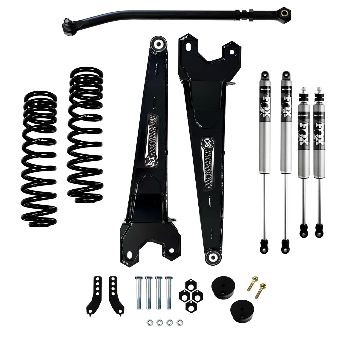 Kryptonite Ford Super Duty F250/F350 Stage 3 Leveling Kit With Fox Shocks 2017-2025 1