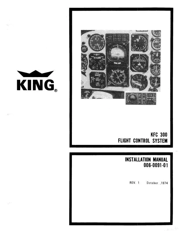 King Kfc 300 Flight Control Installation (006-0091-01) 1