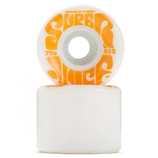 Oj Wheels Mini Super Juice 55Mm 78A Cruiser White 2