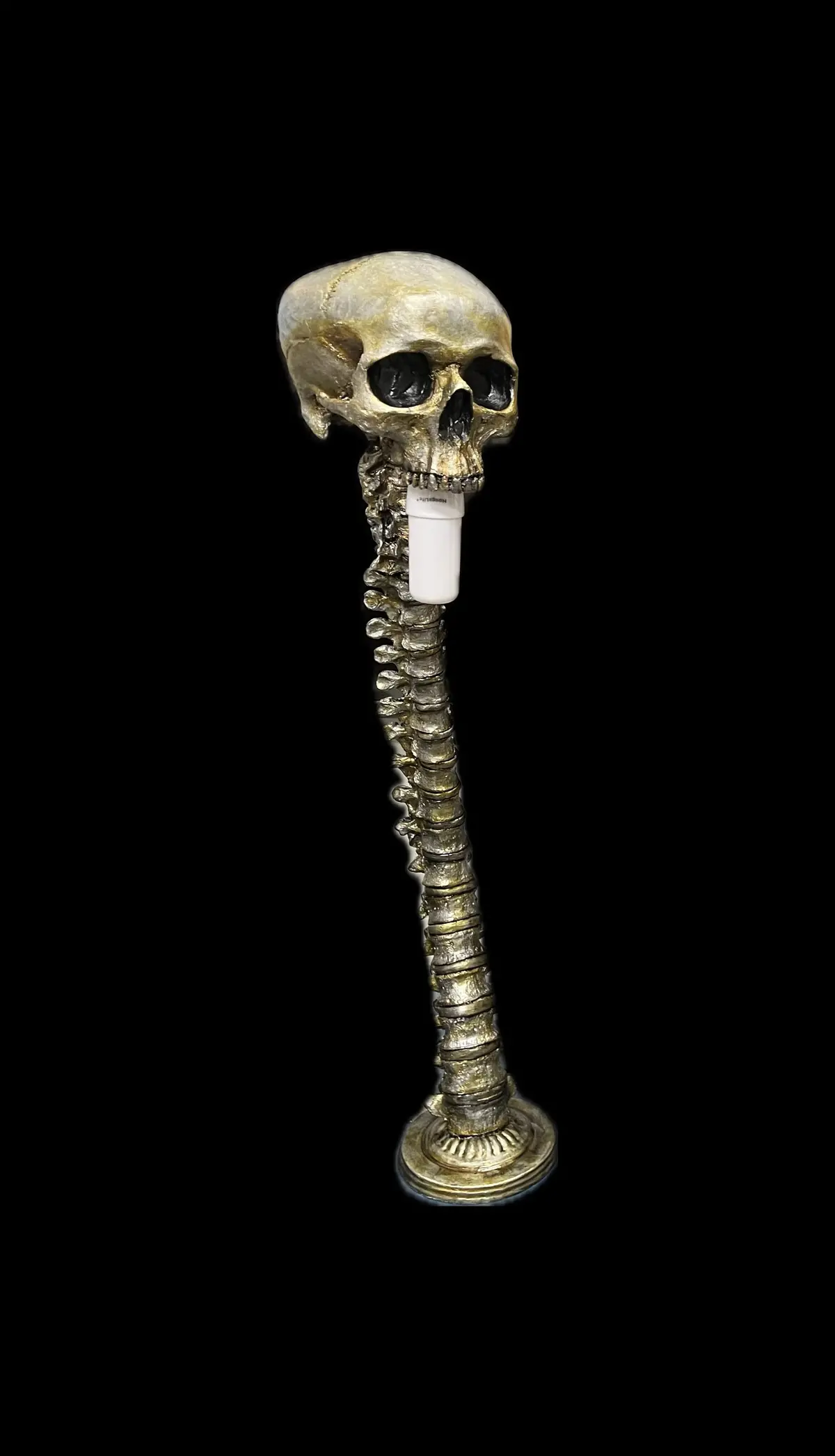 Chrome Spinal Lamp 1