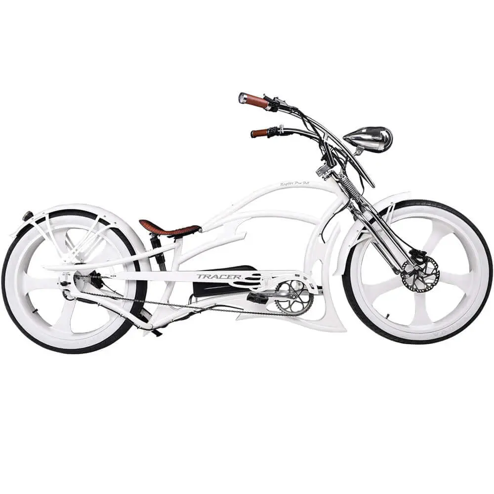 Tracer Raptor Pro Ds 800W Stretch Cruiser Ebike 1