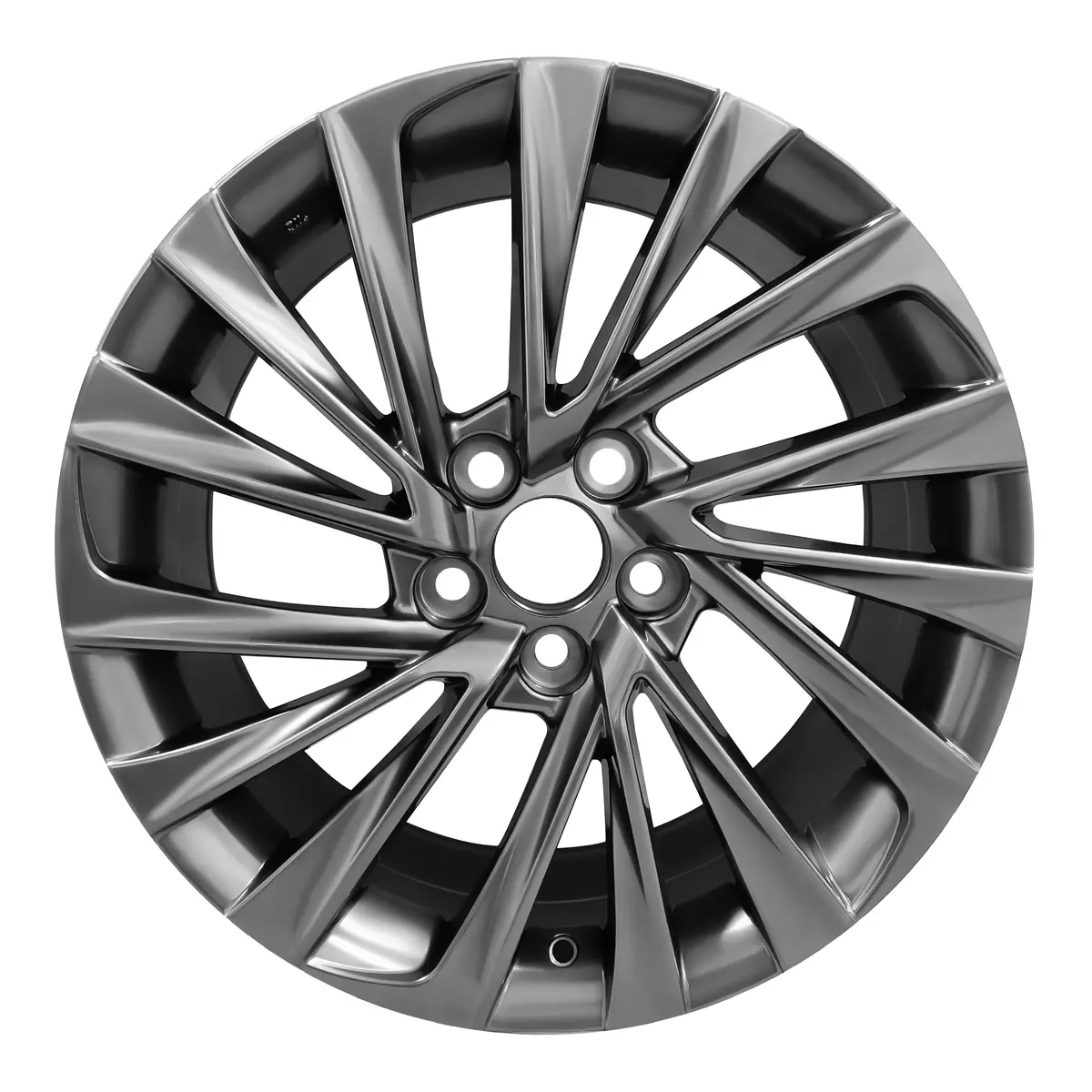 Lexus Style Wheels 18 X 8.0 5X114.3 Hyper Black Set Of 4 1