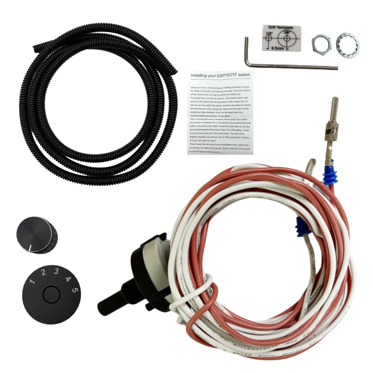 Trucktok 2011-2014 6.7L Ford Powerstroke Sotf Switch W/Connector 1
