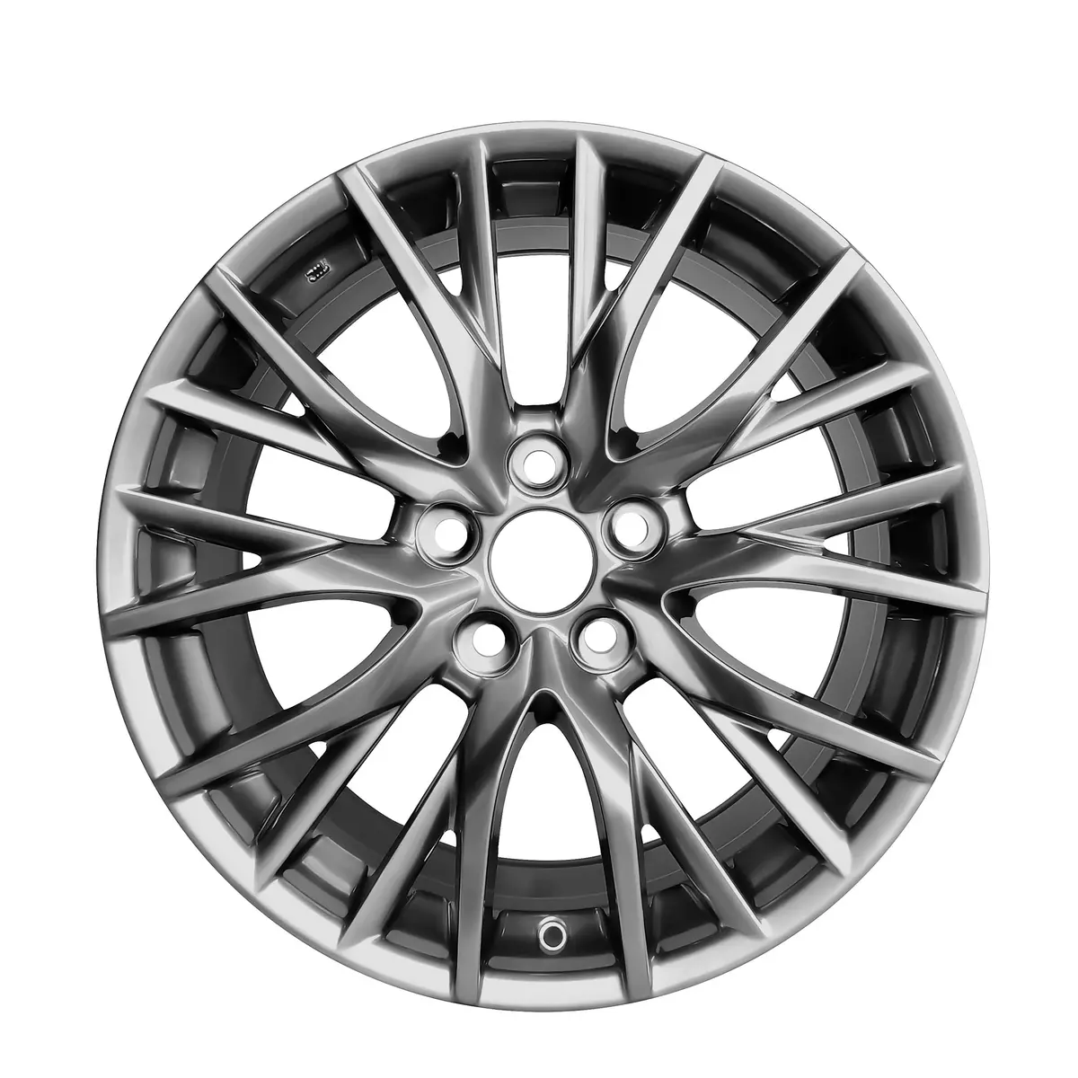 Lexus Style Wheels 18 X 8.0 5X114.3 Hyper Black (4 Pcs) 1