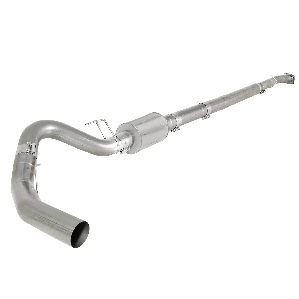 Trucktok 2008-2010 Ford 6.4L Powerstroke 5" Dp-Back Dpf Delete Pipe(With Muffler) 1