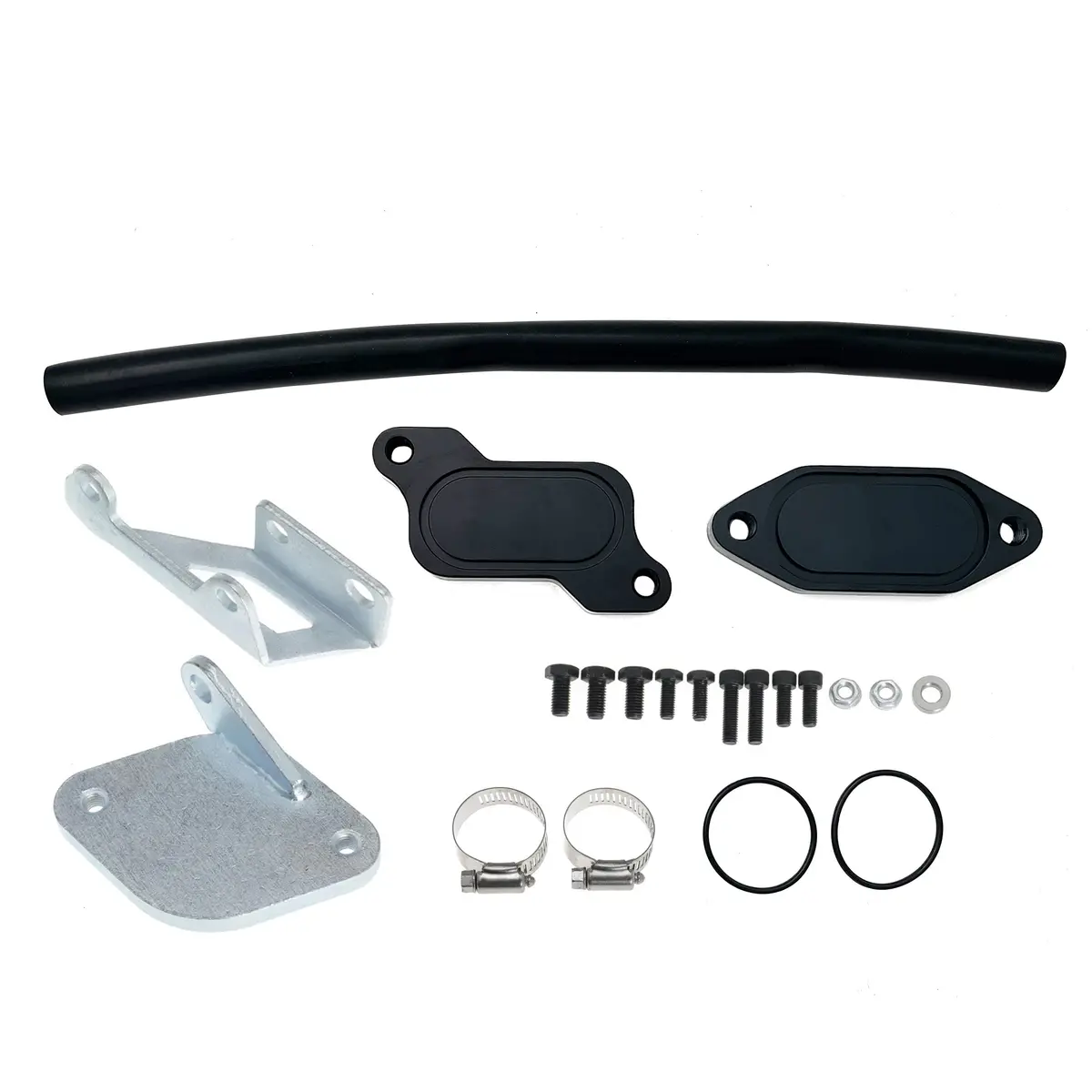Trucktok 2006-2007 6.6L Chevrolet Silverado Classic Gmc Duramax Lbz Diesel Egr Valve Cooler Delete Kit 1