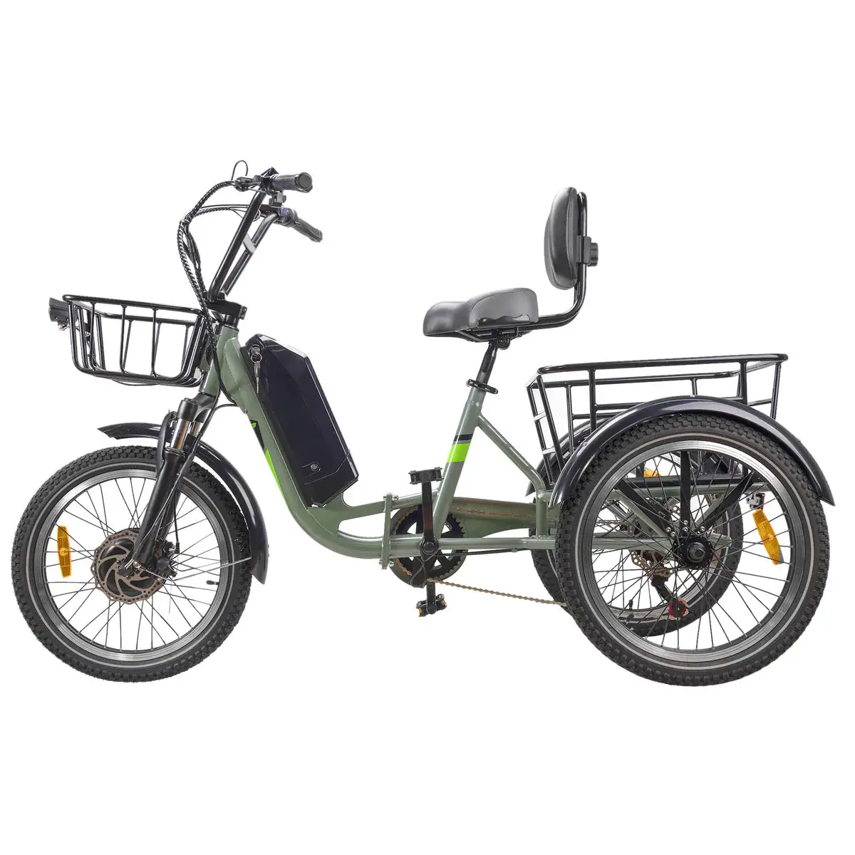 Nakto S02 60-Mile Range E-Trike 1