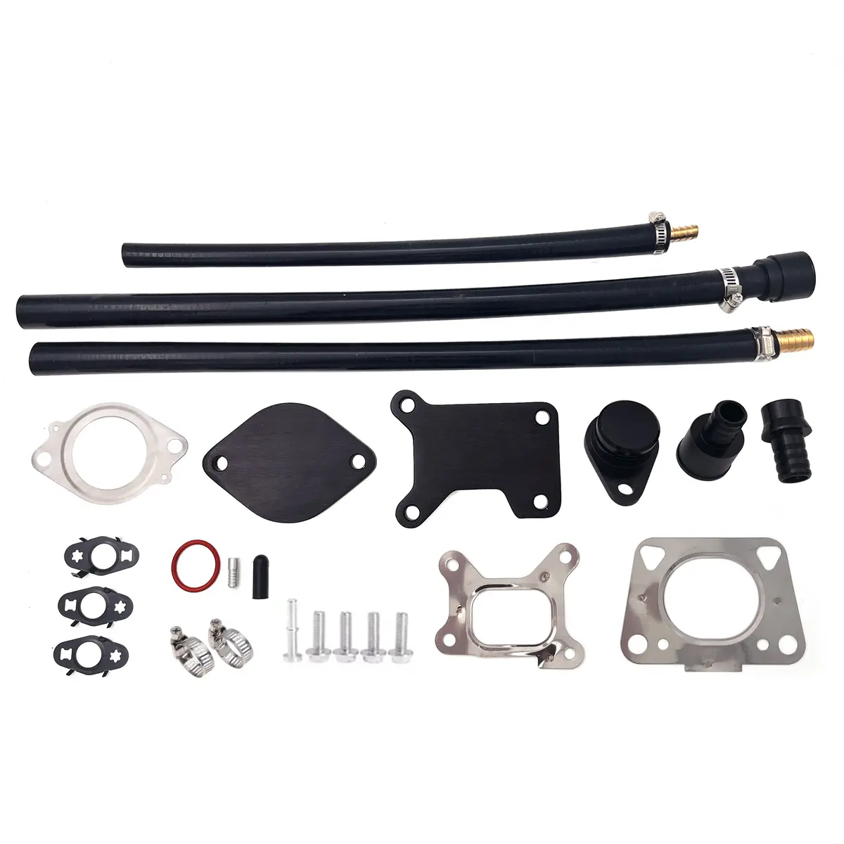 Trucktok 2017-2023 6.6L Chevy Gmc Duramax L5p Diesel Egr Valve Cooler Delete Kit 1