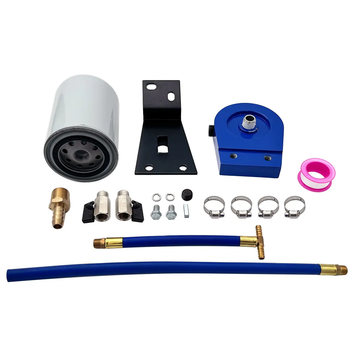 Trucktok 1999-2003 7.3L Ford Powerstroke Coolant Filtration System & Filter Kit 1