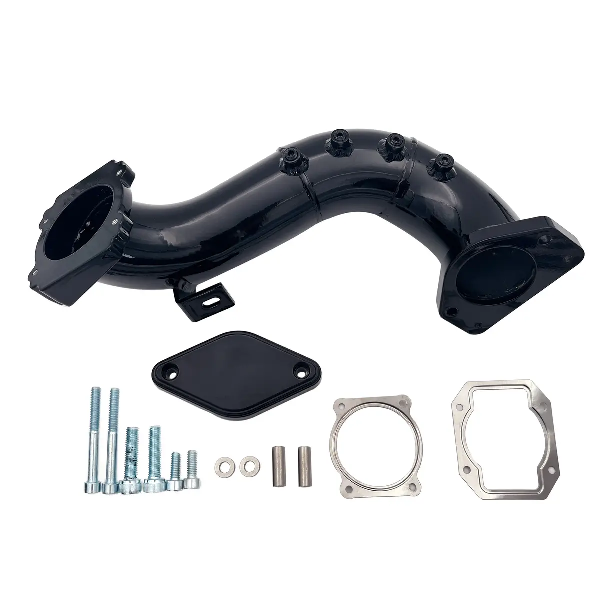 Trucktok 2011-2015 6.6L Gmc Chevrolet Duramax Lml Diesel Intake Elbow Bridge Kit 1