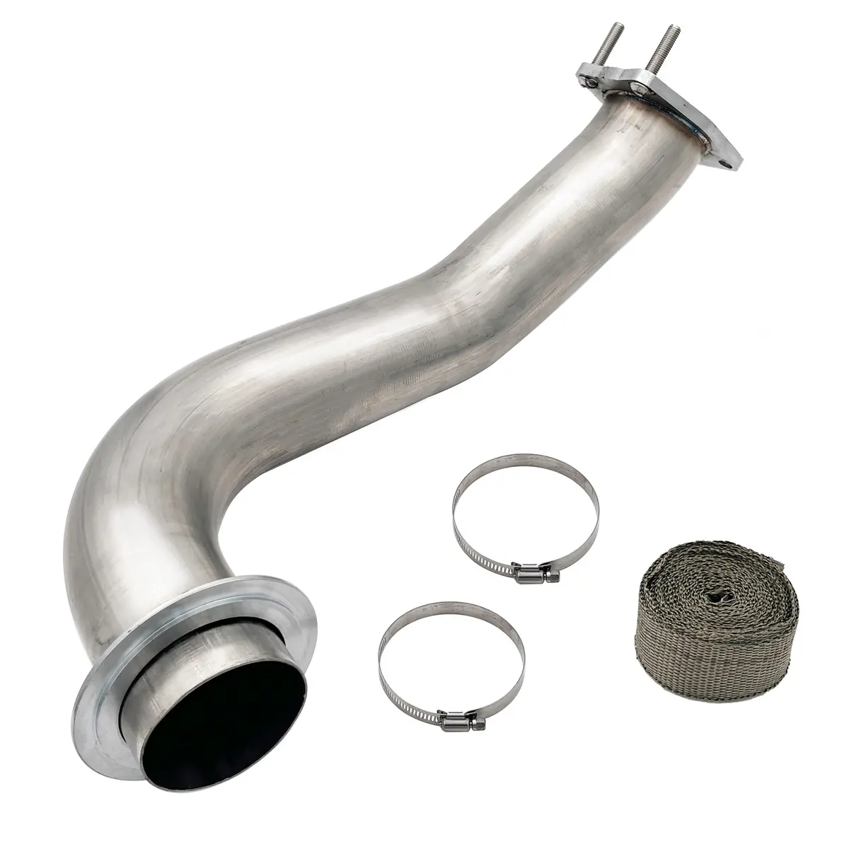 Trucktok 2017-2023 6.6L Chevy L5p Duramax Diesel 3.5" Downpipe Exhaust 1
