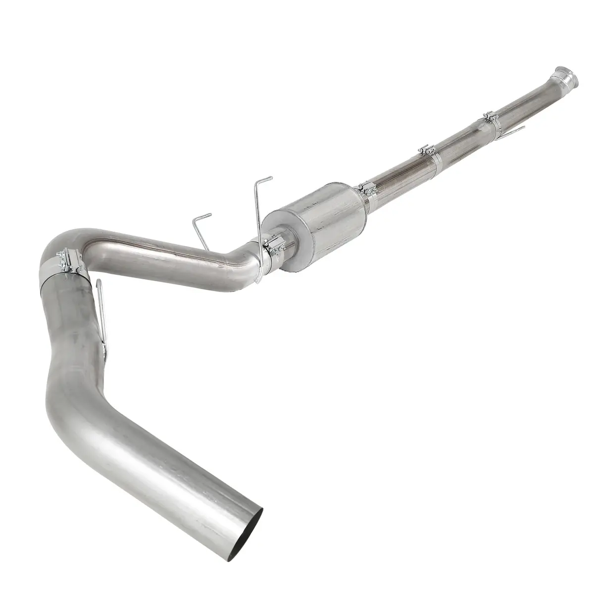 Trucktok 2019-2024 6.7L Ram Cummins 4"/5" Dpf Delete Pipe(With Muffler) 1