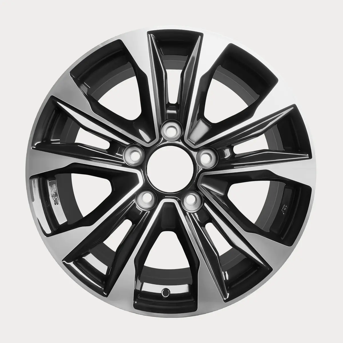 21X8.5 5X150 Black Machine Face 4 Pcs Wheels That Fits Lexus Lx 1