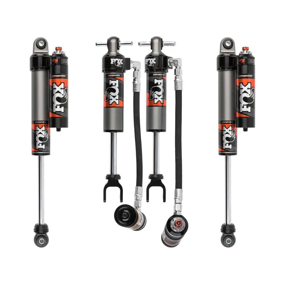 Fox 2.5 Performance Elite Shocks - 20+ Gm 2500/3500 - Leveling Kit 1