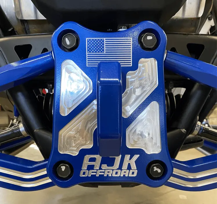 Polaris Pro R / Turbo R Billet Radius Rod Plate / Pull Plate 1