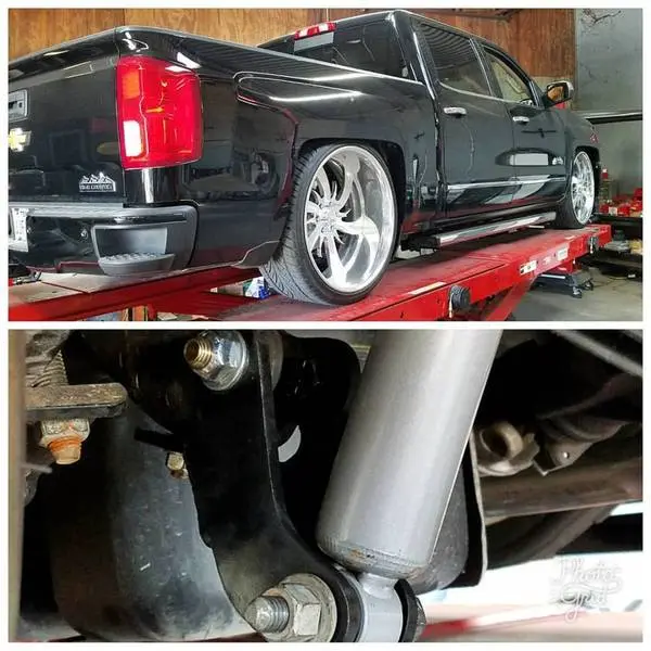 2014-2018 Silverado Sierra Shock Extender Kit For 6/9, 6/10, 6/11 Drop 1