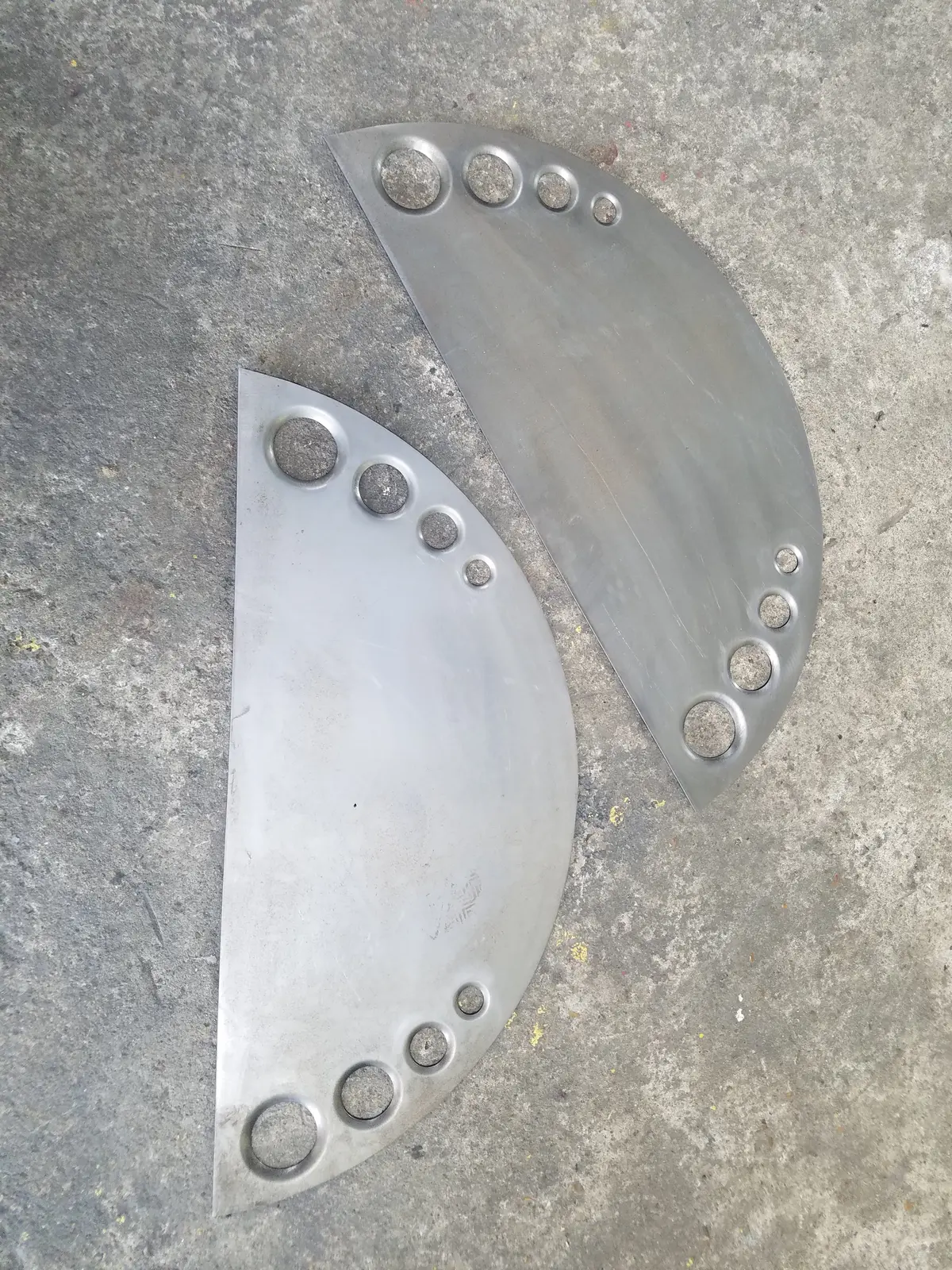 Dimple Die Rear Tub Work Silverado Sierra Universal Set Plates 1