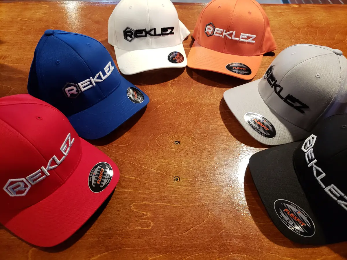 Reklez Cap Full Letters Flex Fit 3D Puff Embroidery 1