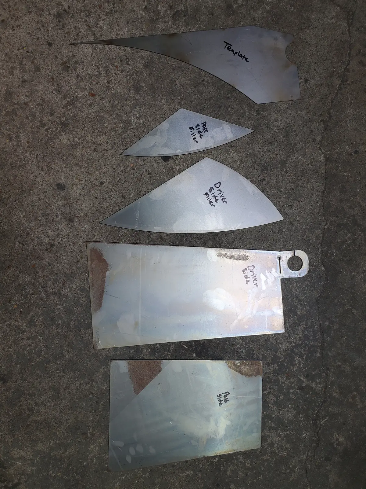 2014-2018 Silverado Sierra Firewall Plates For Bagged & Dropped Trucks 2