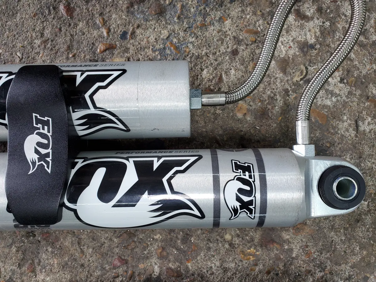 Fox Shocks 2.0 Reservoir Shocks For Rear Air Bag Suspension Kit Reklez Wishbone 3 Link 2