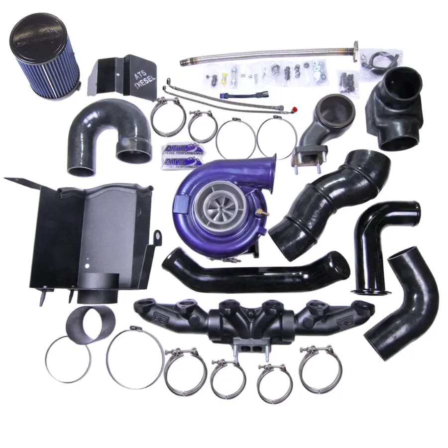 Ats Aurora Plus 5000 Compound Turbo System Fits 2003-2007 5.9L Cummins 1
