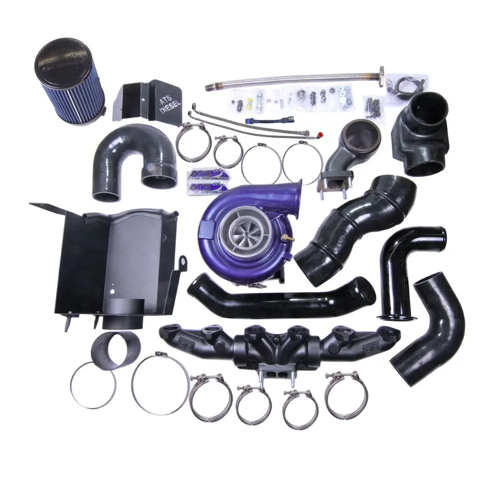 Ats Aurora Plus 5000 / 7500 Compound Turbo System Fits 2003-2007 5.9L Cummins 1