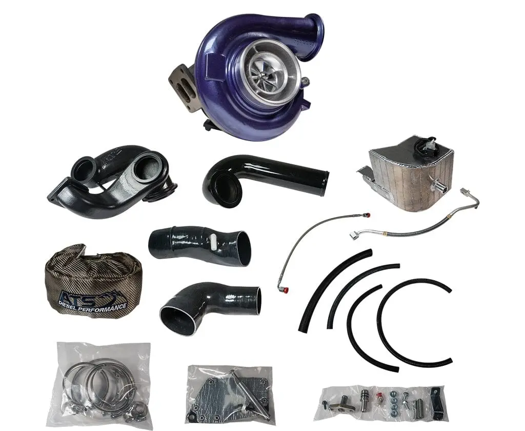 Ats Aurora Plus 5000 Vortex Compound Turbo System Fits 2013-2018 6.7L Cummins 1