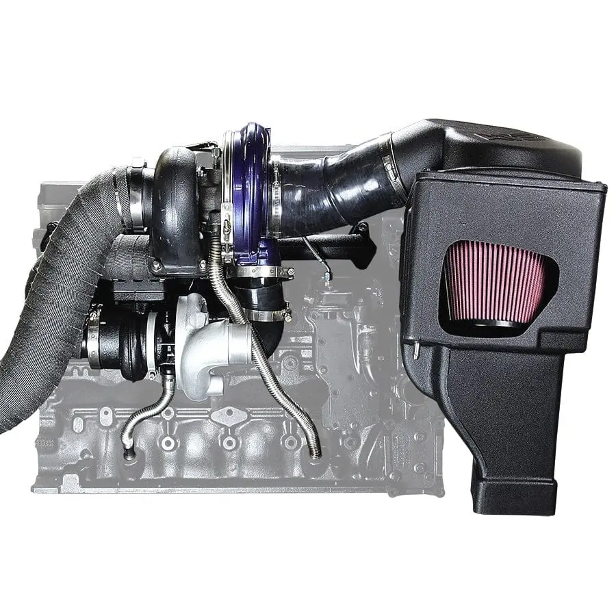Ats Aurora Plus 5000 Compound Turbo System Fits 2003-2007 5.9L Cummins 1