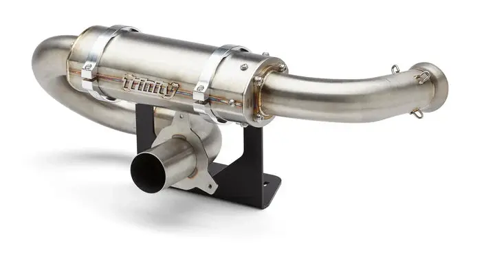Trinity Racing Maverick X3 Exhaust - Center Exit Slip On 1