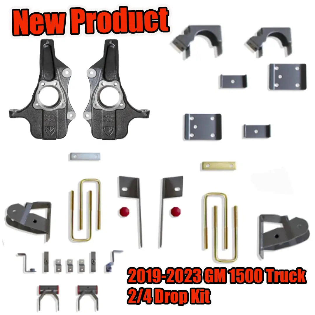 2019-2024 Silverado Sierra 2/4 Drop Kit Fits All Cabs 2Wd/4Wd 1