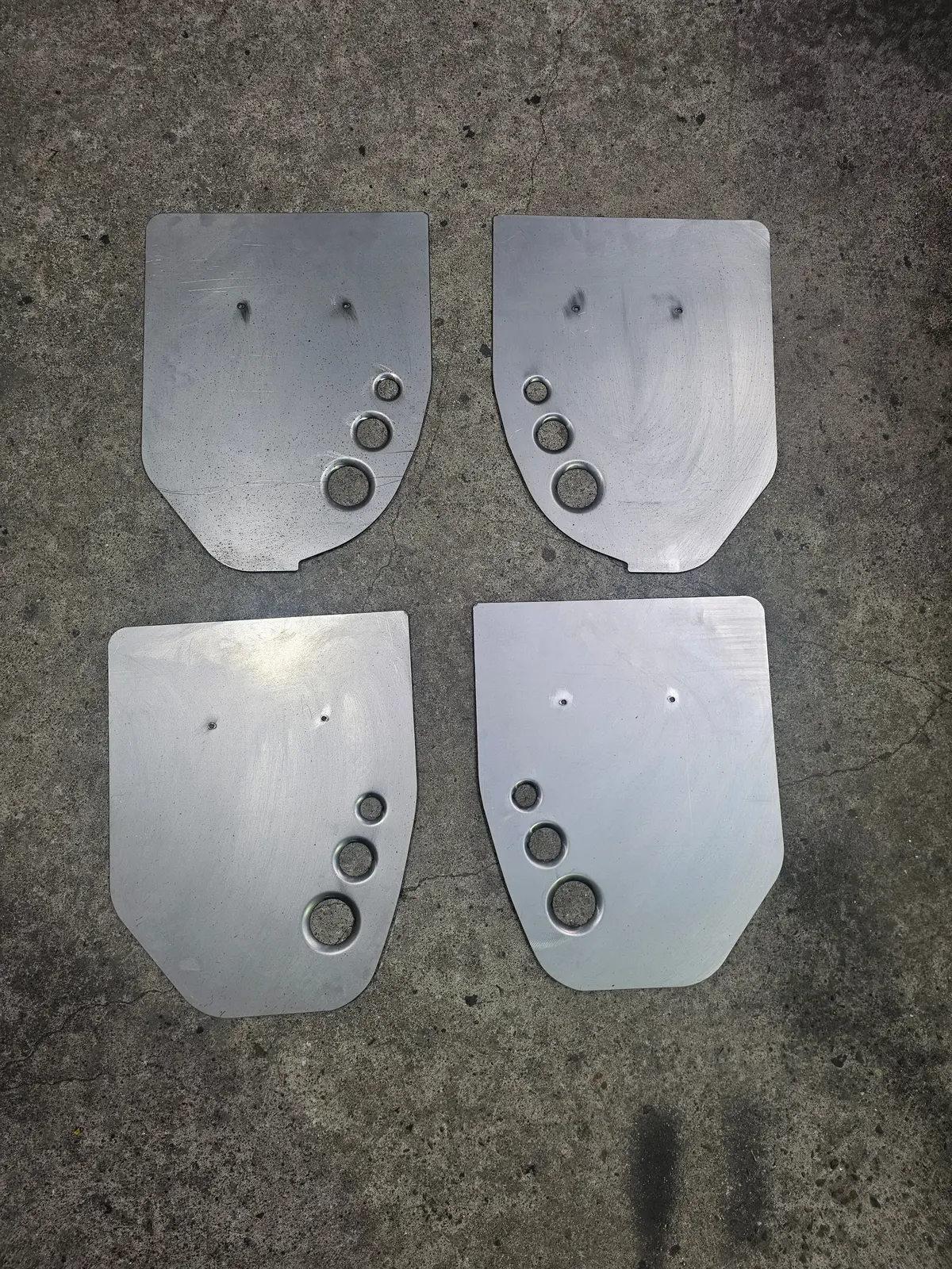 1999-2006 Silverado Sierra Step Side Bed Shrouds With Dimple Die 1
