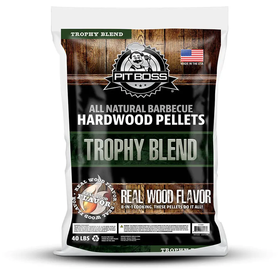 Trophy Blend Hardwood Pellets - 40 Lb 1