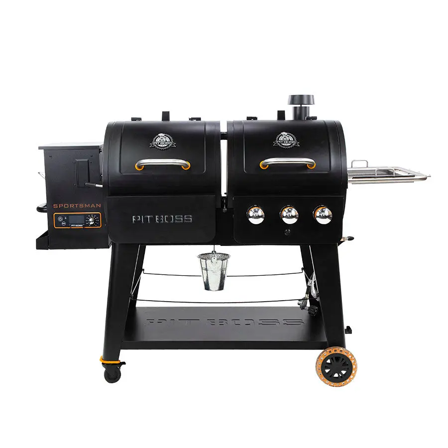Sportsman 1230 Pellet/Gas Combo Grill 1