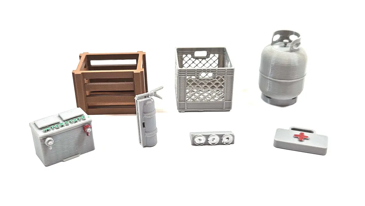 3D Printed Scale Item Bundle 1/10 1
