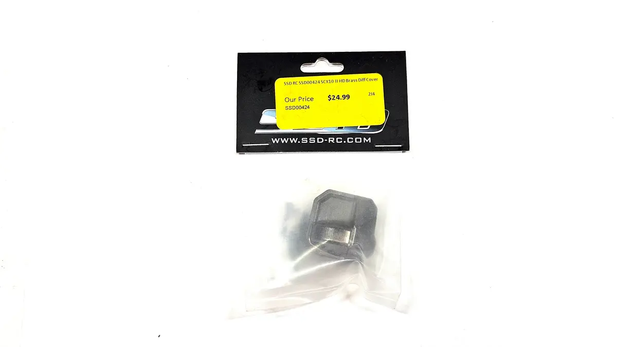 Ssd Rc Hd Brass Diff Cover For Axial Scx10ii Ar44 Axles 1