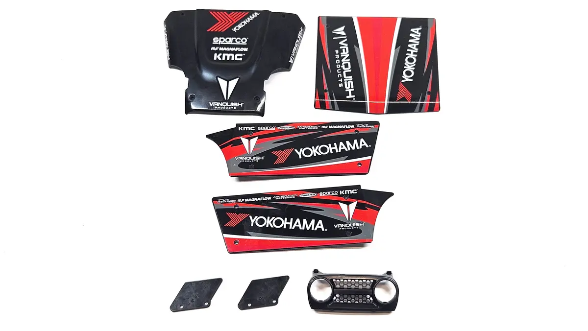Vanquish Yokohama Optic H10 Complete Body Panel Kit 1