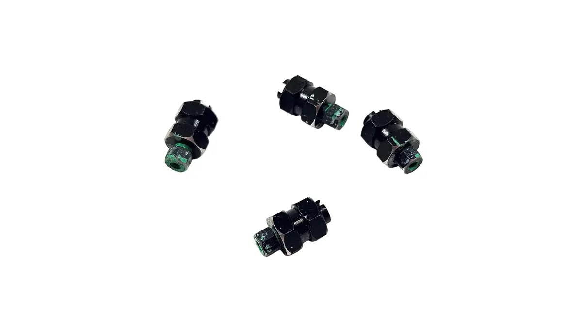 Axial Scx24 Aluminum Wheel Wideners W/ Barrel Nuts 1