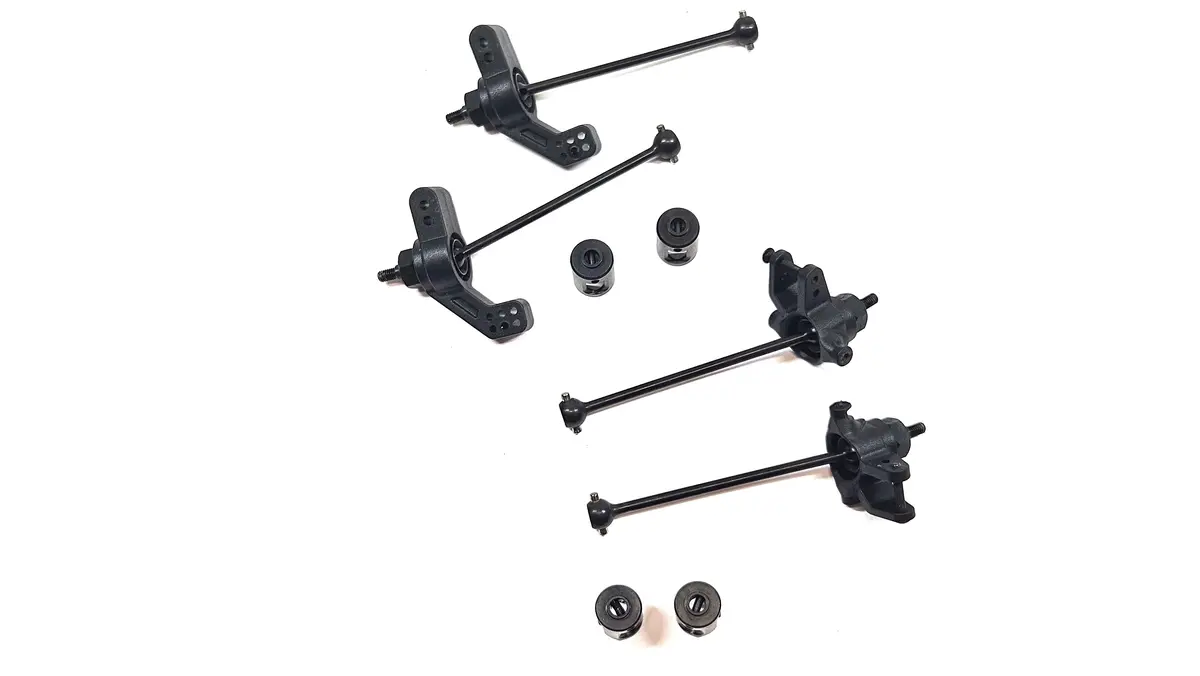 Tekno Complete Front & Rear Drive Shaft Set For Traxxas Slash 4X4 1