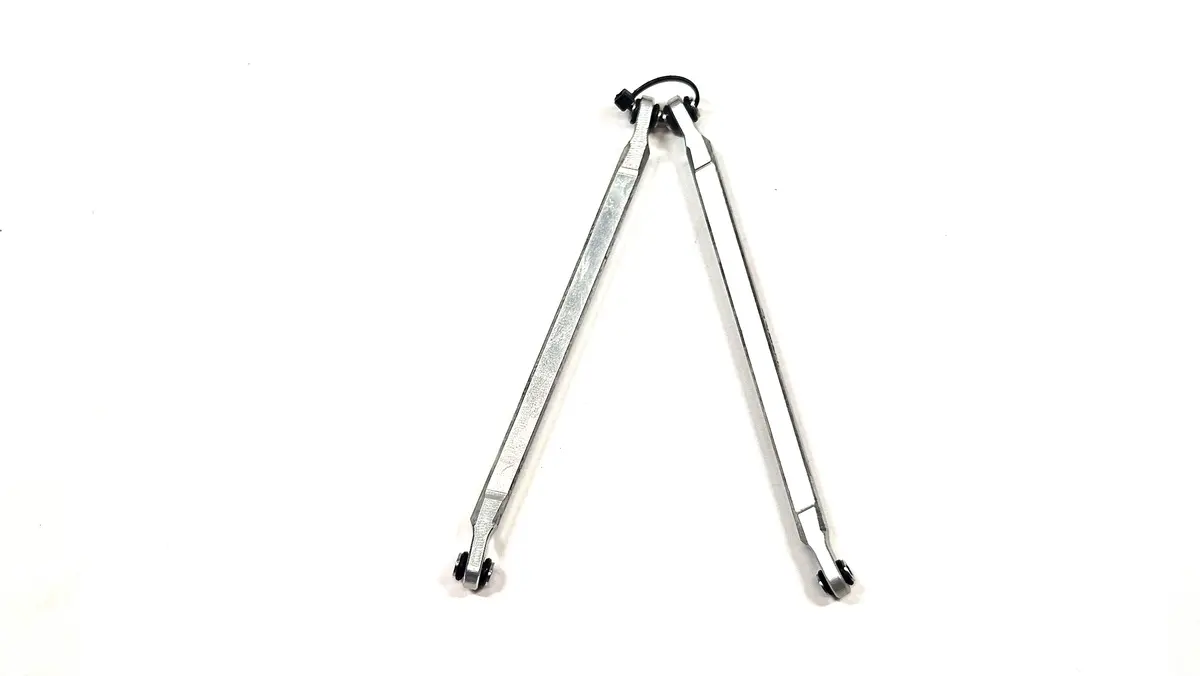 Treal Billet Aluminum Front Lower Link Set For Axial Rbx10 Ryft 1
