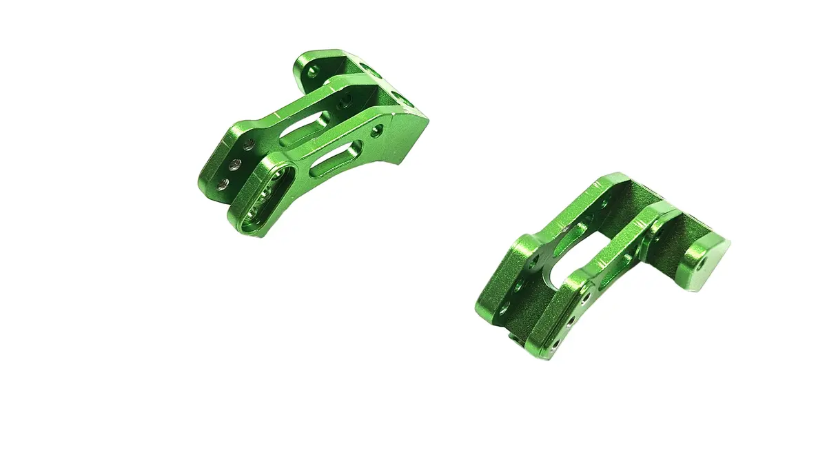 Aluminum Green Anodized Axial Yeti Upper Link Mounts For Chassis 1