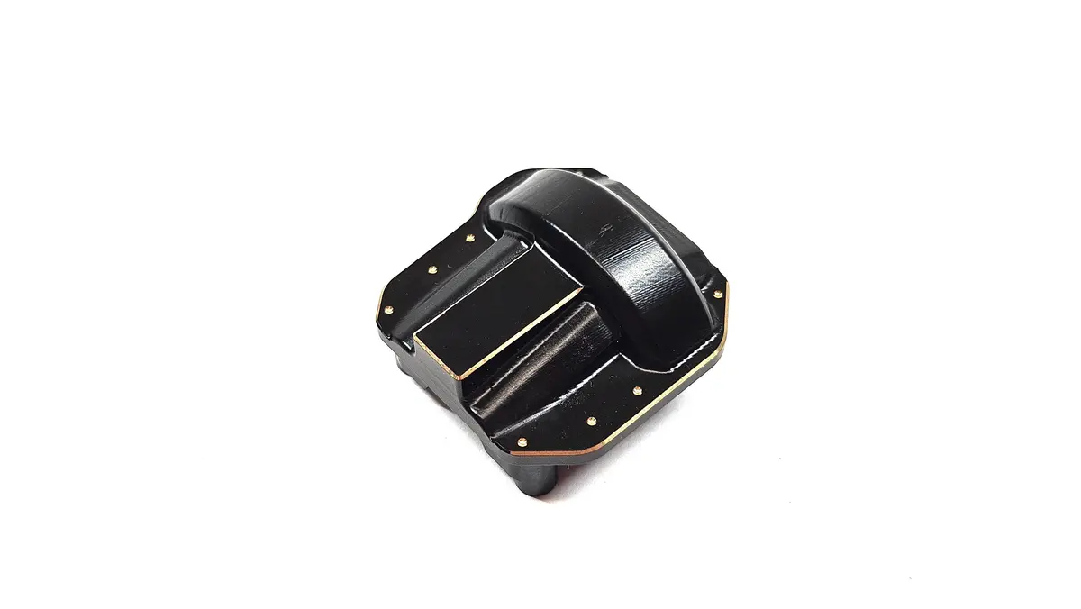 Brass Differential Cover For Axial Ar44 Axles 1