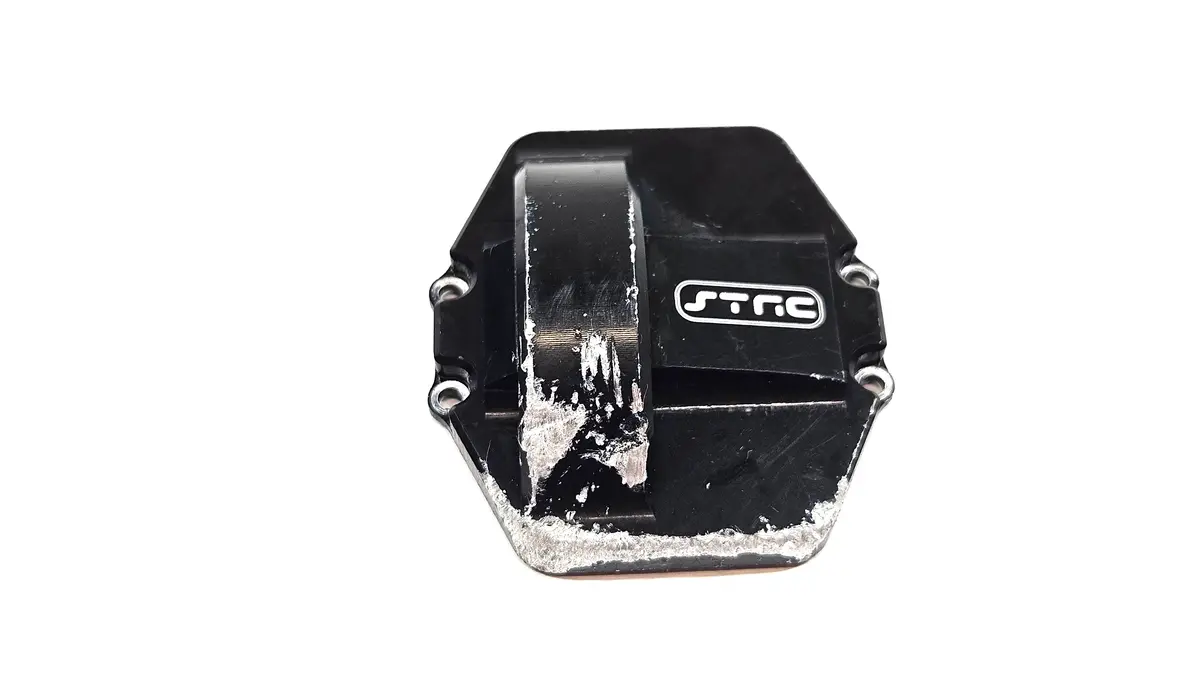 Strc Aluminum Differential Cover For Axial Ar60 Straight Axle 1