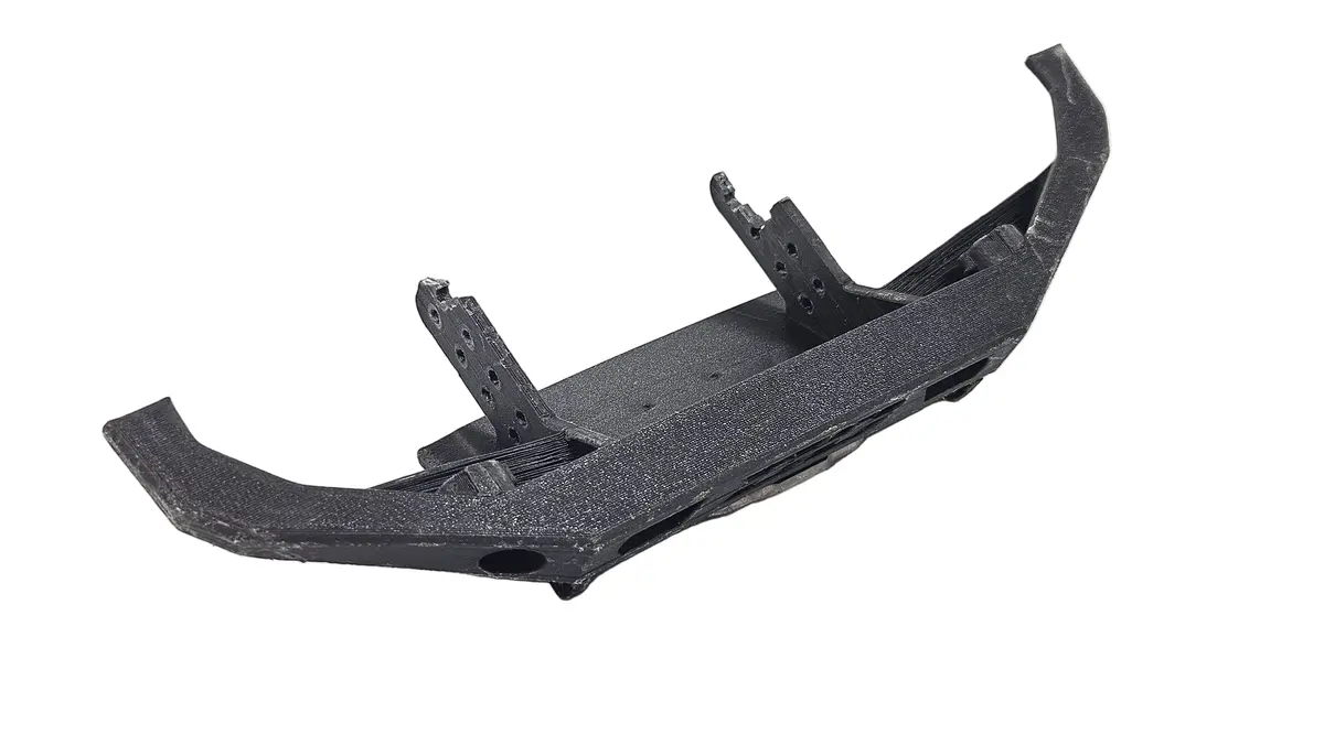 Scale 3D Printed Dg Front Bumper 1